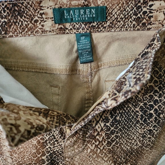 Lauren Ralph Lauren Snake Print Pants - Picture 8 of 11